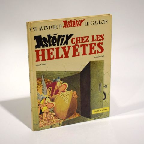 Astérix chez les Helvètes, première édition de 1970