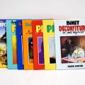 Nine comic books by Binet published by Éditions Audie (Fluide Glacial)