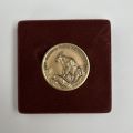 Bronze-Gedenkmedaille 1872-1972 der amerikanischen Nationalparks, Glacier Park