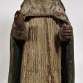 (SCULPTURE/RELIGIOSA) Saint Bishop in carved wood...