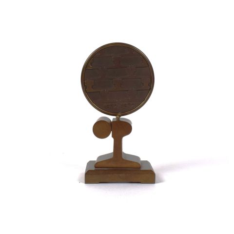 Médaille en bronze patiné pour le centenaire de la MMR Rodange 1872-1972