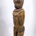 Statuette Kuyu polychrome : Personnage sacré de la République démocratique du Congo