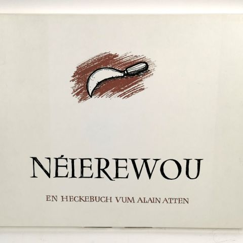 Néierewou: recueil de poésie luxembourgeoise illustré, édition limitée avec cassette audio