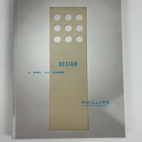 Vente aux enchères de design chez Philipps, Londres, le 24 avril 2008