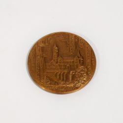 Bronzemedaille zum Gedenken an die Gründung der Staatsbank (1972)
