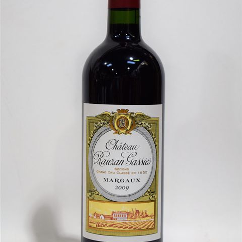 (MARGAUX) Bouteille du château RAUZAN-GASSIES 2009