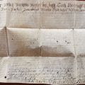 Manuscrit du XVIIIe siècle sur la Seigneurie de Mont Saint-Jean vers Dudelange