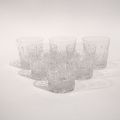 Ensemble de 6 verres à whisky en cristal Saint Louis, modèle Tommy