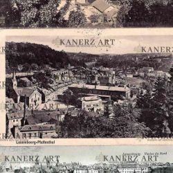 14 postcard panoramas of the Clausen valley (1910-30)