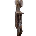 Statuette Bambara du Mali, symbolisant la maternité, lignes rigoureuses et élégantes