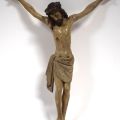 (SCULPTURE/RELIGIOSA) Christ in carved wood, 19th century