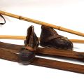(SKI) Ancienne paire de ski en bois