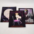 (CURIOSA) The 3 volumes of the comic book "Mona Street", Leone FROLLO, Glamour International Production