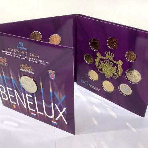 Pochette de pièces EURO 2006 : Euroset Benelux, Banque Centrale du Luxembourg