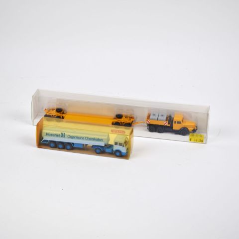 Lot de 2 camions Wiking : modèles pour collectionneurs passionnés et amateurs