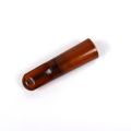 Fume-cigarette en écume et ambre cognac, bel état avec étui d'origine
