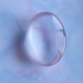 Natural Rose Quartz 47.350 Ct, oval cabochon with GLI certificate