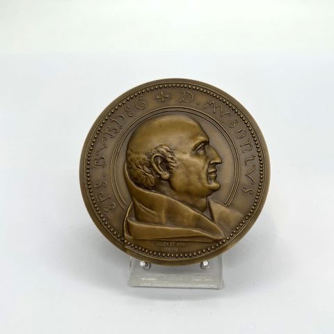Médaille en hommage à Ausone et Robert Bruch par Julien Lefèvre, 1982