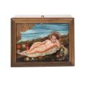 Glass painting of the Infant Jesus, late 19th–early 20th century