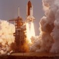 Nasa: Start des Space Shuttle - Chromogener Originalabzug
