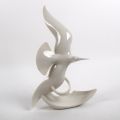 Mouette en porcelaine glacurée blanche par Hans Achtziger, Hutschenreuther, parfait état