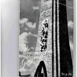 Inauguration du Monument national de la Grève : Programme du 30.9.56