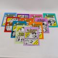 (CURIOSA) Collection of 11 issues of BIZARRE COMIX designed by ENEG, in German language
