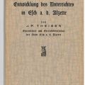 Évolution de l'enseignement à Esch-sur-Alzette, J.P. Theisen, 1937, soft edition
