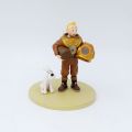 (TINTIN - COLLECTION), Tintin Taucher und Struppi "Der Schatz von Rackham dem Roten", PVC-Figur auf Sockel