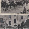 WAR I: Photo card "Fliegerangrift auf Luxemburg-Bongeschgewän 28.3.18