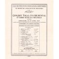 Concert Vocal-Instrumental et Soirée Musicale-Théâtrale à Limpertsberg, avril 1919