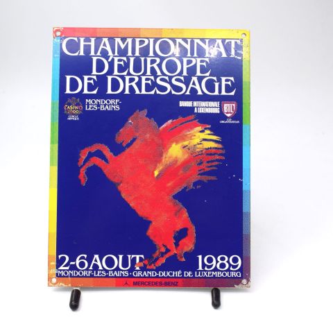 Plaques de Concours Hippique : Fetschebhof 1968, Bissen 1972-1977, Beaufort + FAM 1989