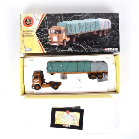 Camion Eastren BRS Scammell Crusader avec remorque, CORGI, bon état, boîte incluse