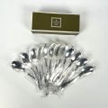 Ensemble de 12 cuillères à glace Christofle modèle Vendôme, état neuf, boîte scellée