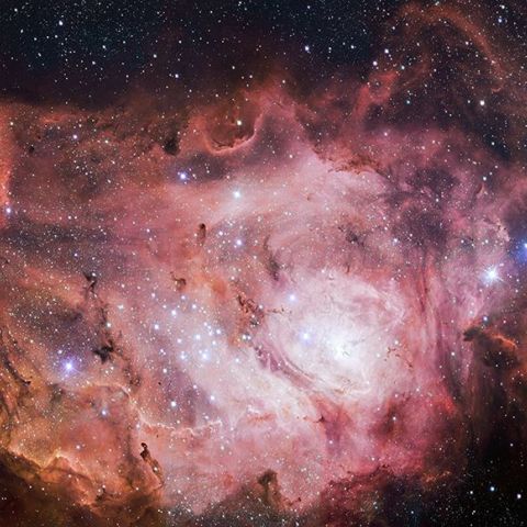 Nébuleuse du Lagon : image grand format de la NASA, tirage chromogénique exceptionnel