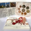 Luxembourg "Euro" Collection: Plexiglas pocket of 9 coins (2006)