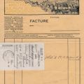 Facture de l'Imprimerie Artistique Guillaume GEISBUSCH de Clervaux, 1932