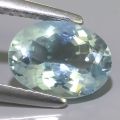 1.58 Ct Natural Blue Aquamarine with GFCO Swiss Certificate
