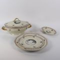 Service en porcelaine Haviland Limoges modèle Malmaison, 73 pièces en excellent état