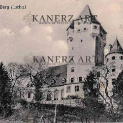 Carte postale ancienne "Schloss Berg", Kunstverlag Löwenthal, Frankfurt, ca 1915