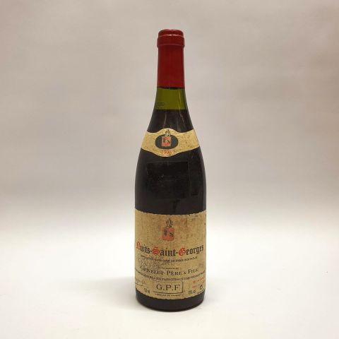 Bouteille de Nuits-Saint-Georges 1996, Domaine Grivelet Père & Fils, vin d'exception