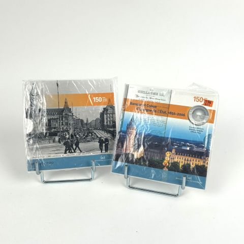 Coffret commémoratif : 150 ans de la BCEE avec pièce en argent de 10 euros