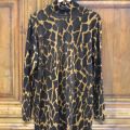 Gianfranco Ferré giraffe dress, size 38/40, 85% wool 15% nylon