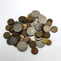 Réunion de 20 pièces de monnaie allemandes et pièces jaunes du XXe siècle