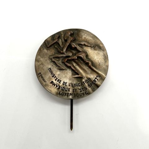 Médaille du Trophée National 1973 en cyclisme, par Jean Goedert, Luxembourg