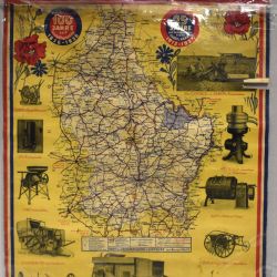 Distributeur de machines agricoles CLOOS & KRAUS - Publicité vintage de 1937 !