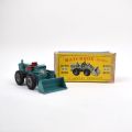Bulldozer Matchbox K-10 King Size blau, beschädigte Box, fehlender Fahrer. !