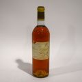 Flasche Château d'Yquem Lur-Saluces Sauternes 1967 - Leicht verschmutztes Etikett, hohe Schulterhöhe
