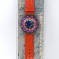 SWATCH SDK 106 : Modèle de la série SCUBA 200 "RED ISLAND"