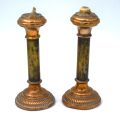 Pair of miniature bougeois
